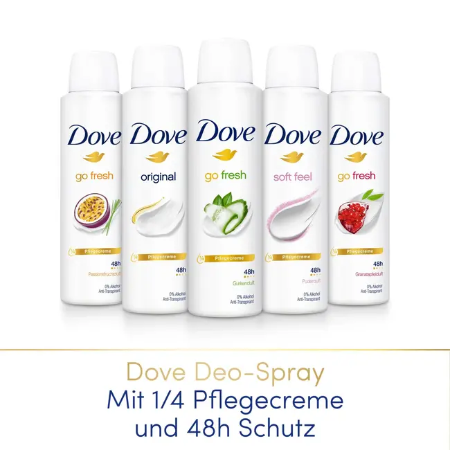 Dove Anti-transpirant deodorantspray Go Fresh komkommergeur 150 ml