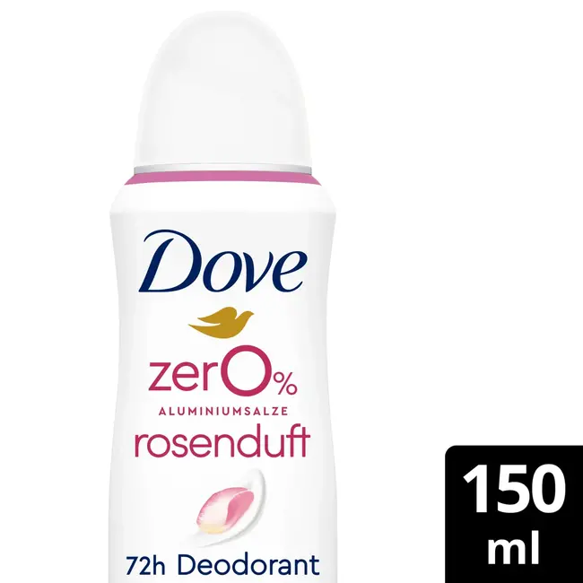 Dove Deodorantspray met rozengeur & zinkcomplex 150 ml