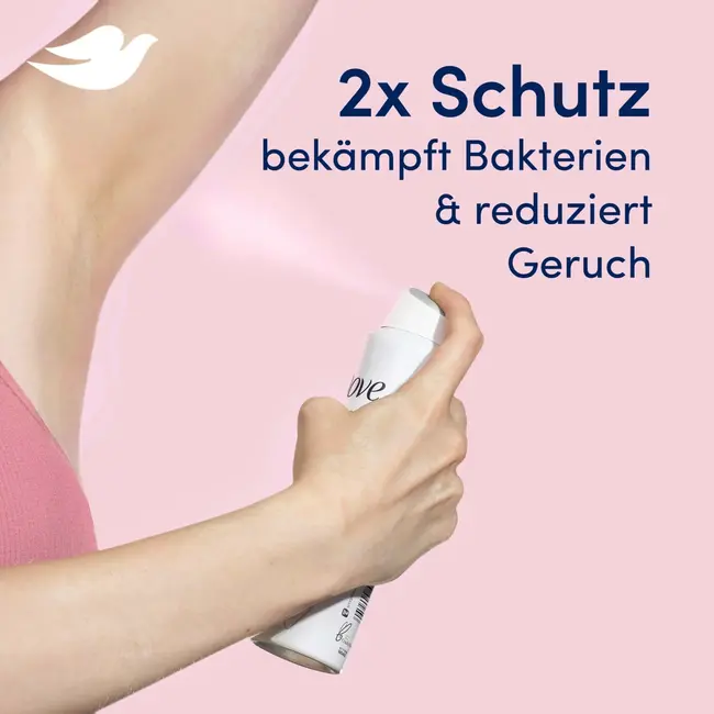 Dove Deodorantspray met rozengeur & zinkcomplex 150 ml