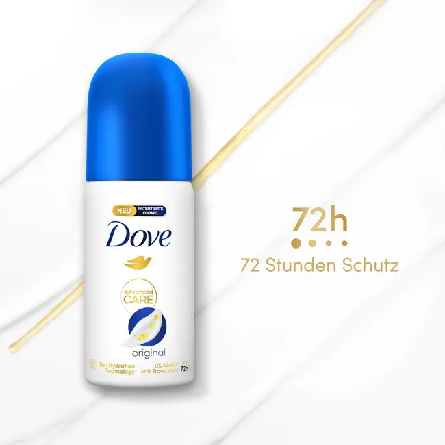 Dove Antitranspirant Deospray Advanced Care Original, Reisegröße 35 ml