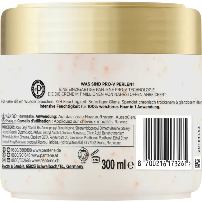 PANTENE PRO-V Haarmasker wonderen Hydra Glow Deep Hydration 300 ml