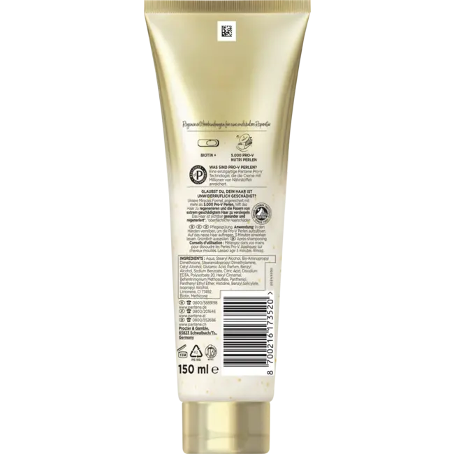 PANTENE PRO-V Haarbehandelingswonderen Bond Repair intensieve verzorging 150 ml