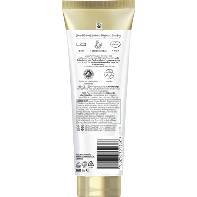 PANTENE PRO-V Conditioner wonderen Kleur Glans 160 ml