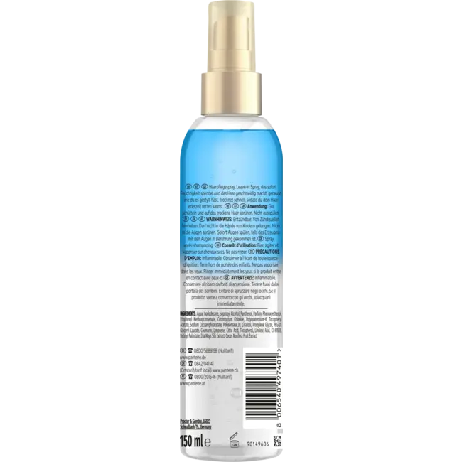 PANTENE PRO-V Haarbehandeling Hydratatie SOS, Haarshake 150 ml