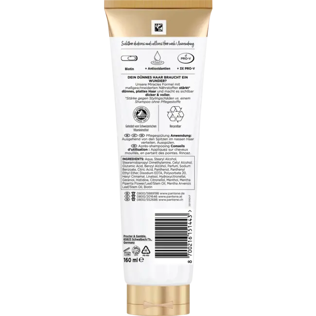 PANTENE PRO-V Conditioner wonderen Lift & Volume 160 ml