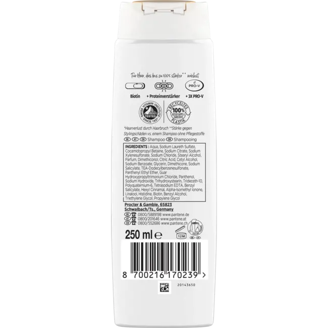 PANTENE PRO-V Shampoo Miracles Grow Strong 250 ml