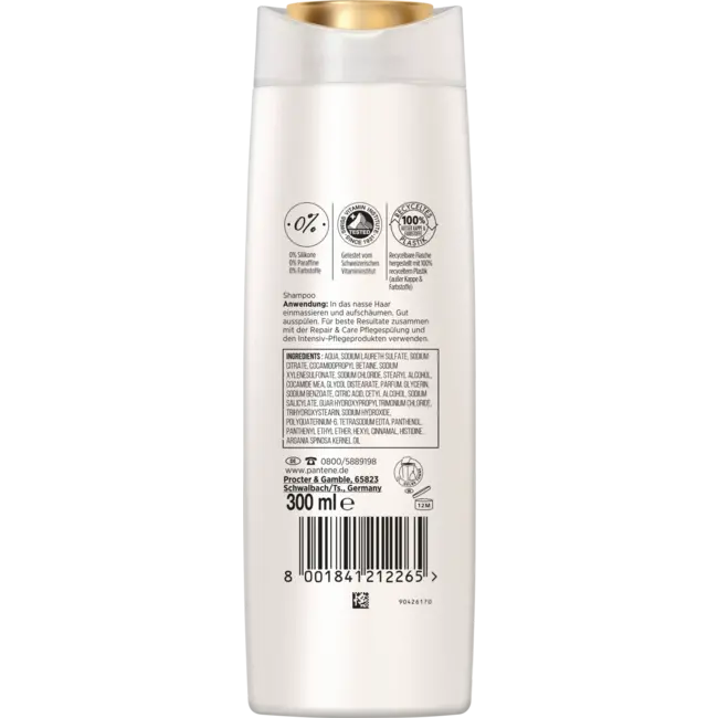 PANTENE PRO-V Shampoo Vita Glow Reparatie & Verzorging 300 ml