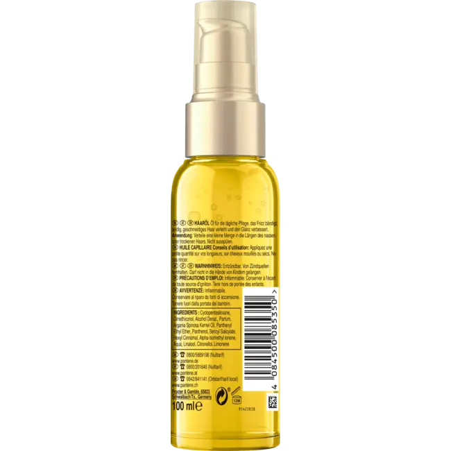 PANTENE PRO-V Haarbehandeling Gladde en zijdezachte arganolie Arganolie 100 ml