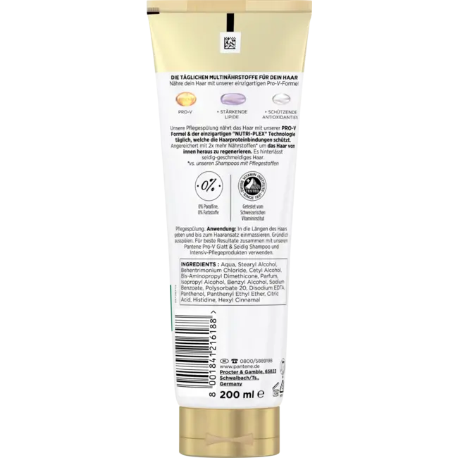 PANTENE PRO-V Conditioner Vita Glow Glad en zijdeachtig 200 ml