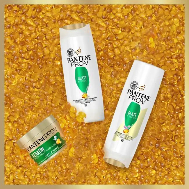 PANTENE PRO-V Haarbehandeling Glad en zijdeachtig intensief masker 300 ml