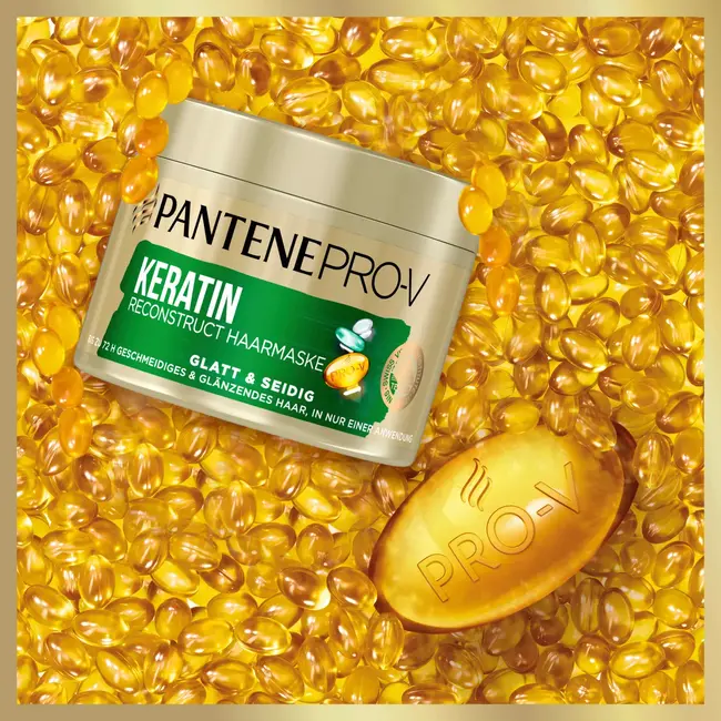 PANTENE PRO-V Haarbehandeling Glad en zijdeachtig intensief masker 300 ml