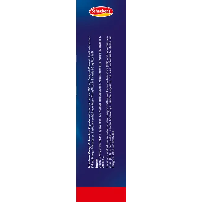 Schaebens Omega-3 Premium Visolie Capsules 70st