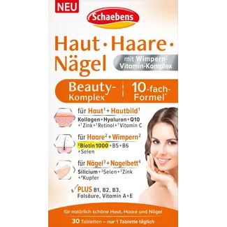 Schaebens Schaebens Huid Haar Nagels Beauty Complex Tabletten 30 St.