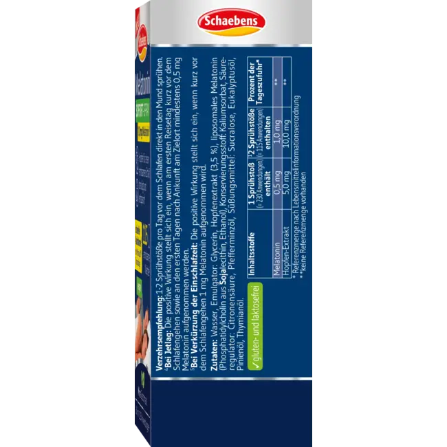 Schaebens Melatonine Sofort-spray 30 ml