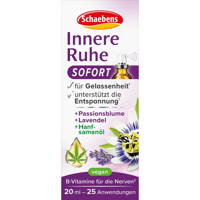 Schaebens Innerlijke Rust Instant Spray 20 ml