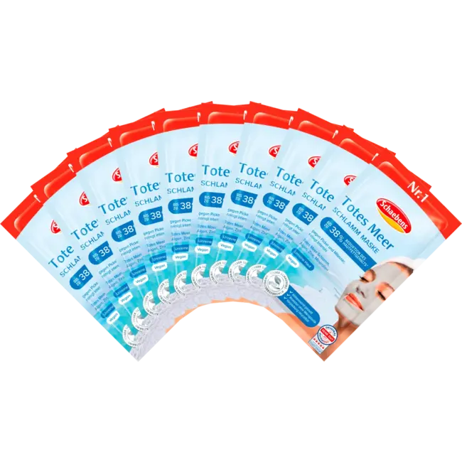 Schaebens Mondkapjes Dode Zee (10st x 15 ml) 150 ml