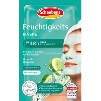 Schaebens Schaebens Gezichtsmasker Vocht (10 St X 2 X 5 Ml)