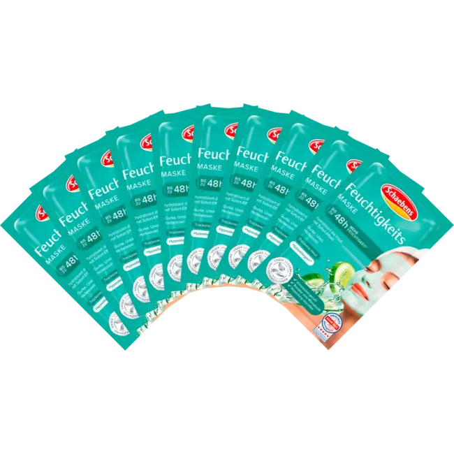 Schaebens Gezichtsmasker Vocht (10 St X 2 X 5 Ml) 100 ml