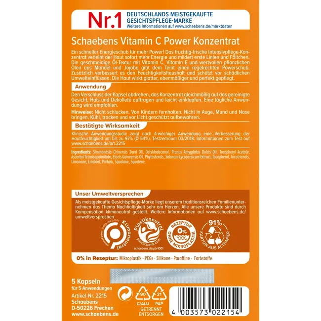 Schaebens Concentraat Vitamine C 5 St