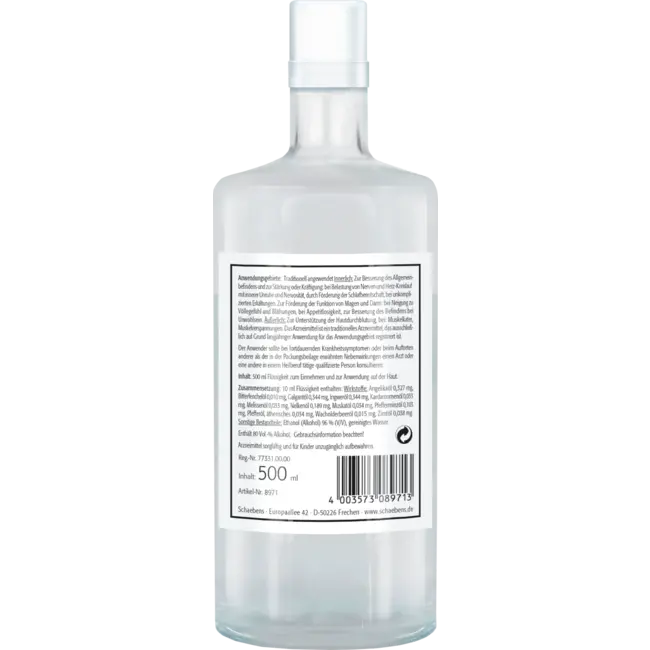 Schaebens Melissengeist 0.5 l