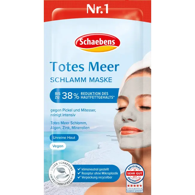 Schaebens Gezichtsmasker Dode Zee Modder 15 ml
