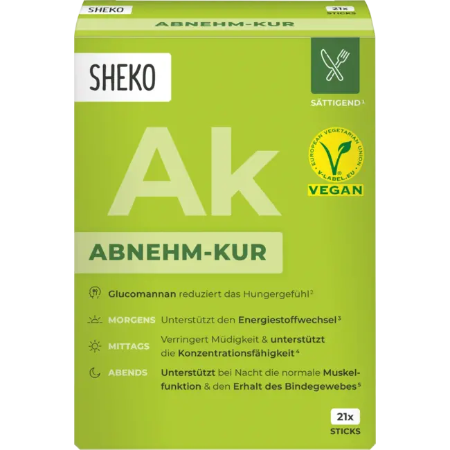 SHEKO Afslankkuur Sticks 21 St 105 g