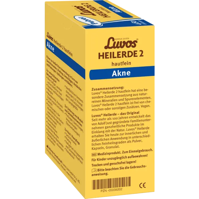 Luvos Heilerde Genezende Klei 2 Zuivere Huid  480 g