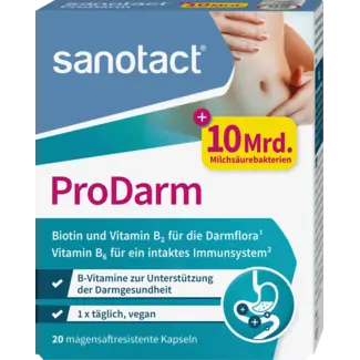 SANOTACT sanotact Prodarm + Melkzuurculturen Capsules 20 St.