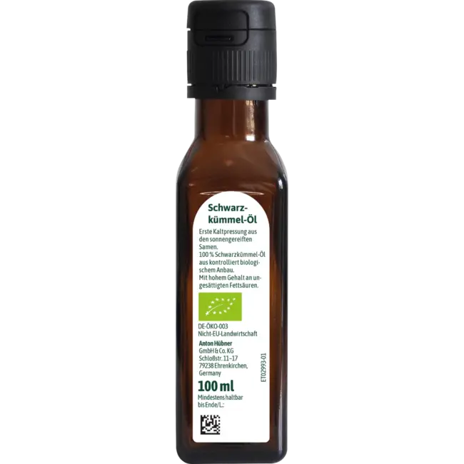 Hübner Zwarte Komijn Olie 100 ml