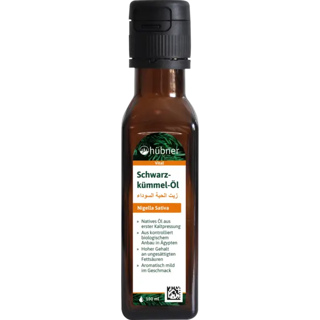 Hübner Zwarte Komijn Olie 100 ml