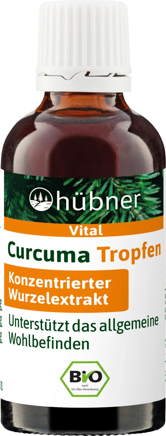Hurbner Hübner Hübner Curcuma Druppels 20 ml - Duitse Voordeel Drogist