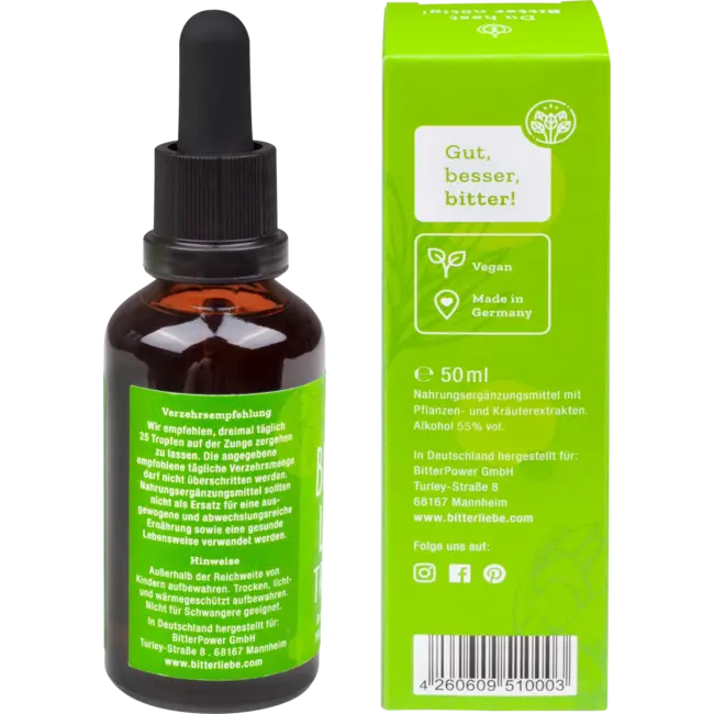 BitterLiebe Bitterstoffen Druppels 50 ml
