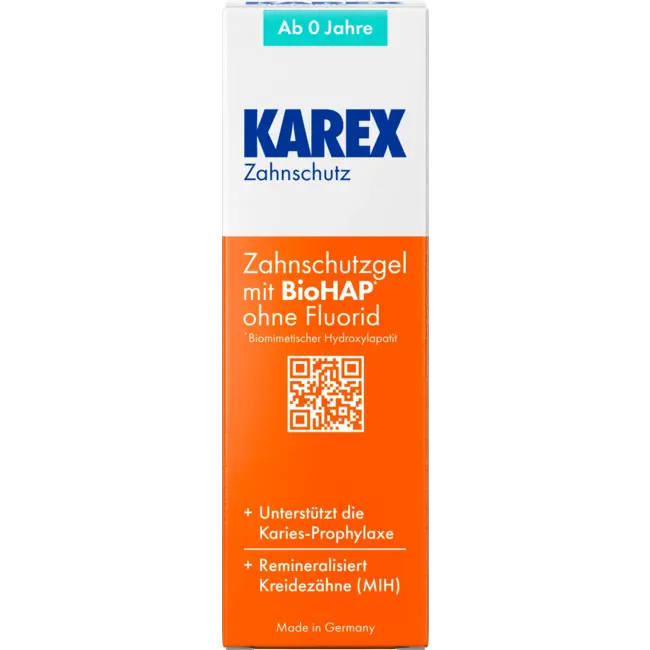 KAREX Tandbeschermingsgel, Vanaf 0 Jaar, Fluoridevrij 50 ml