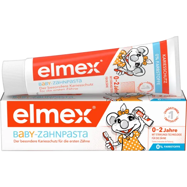 elmex Tandpasta Baby, 1e Tand Tot 2 Jaar 50 ml