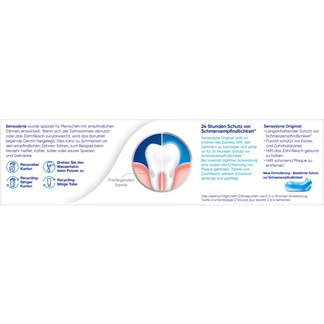 Sensodyne Zahnpasta Multicare Original 75 ml