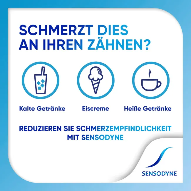 Sensodyne Tandpasta Multicare Zachtwit 75 ml