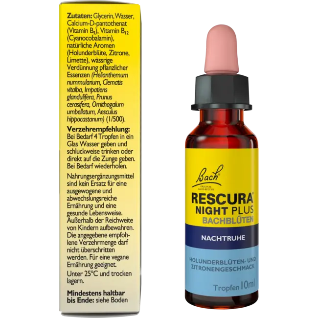 Bach RESCURA PLUS Bachbloesems Nachtrust Druppels 10 ml
