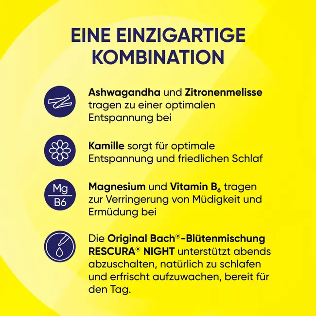 Bach RESCURA PLUS Rustige Nachten Bachbloesemcapsules 30 St