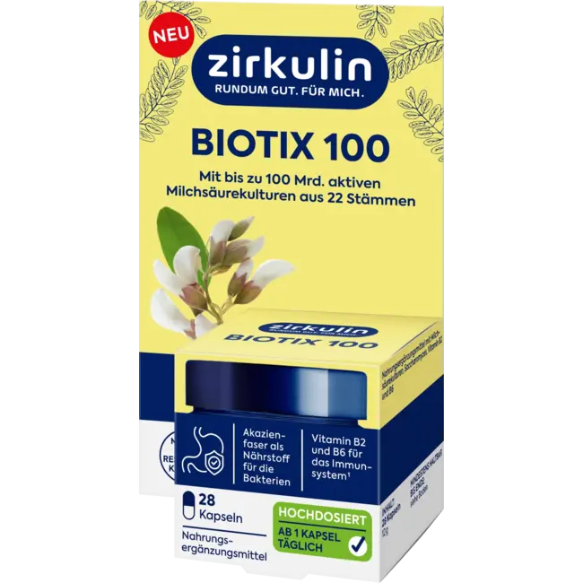 Zirkulin BIOTIX 100 Kapseln 28 St 12 g