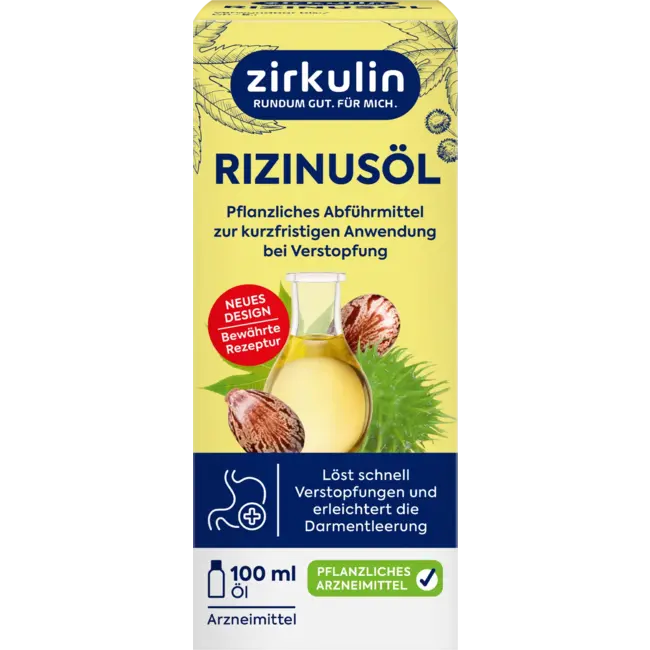Zirkulin Ricinusolie 100 ml