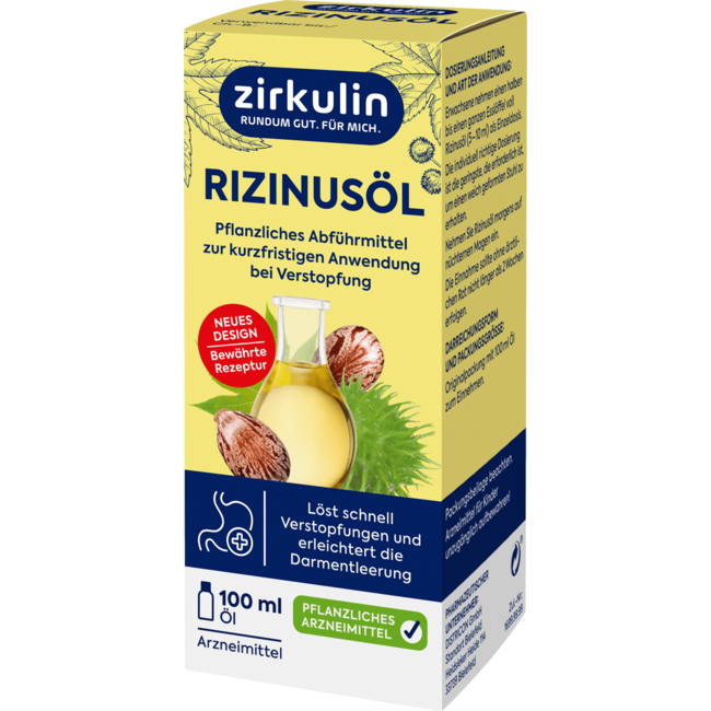 Zirkulin Ricinusolie 100 ml