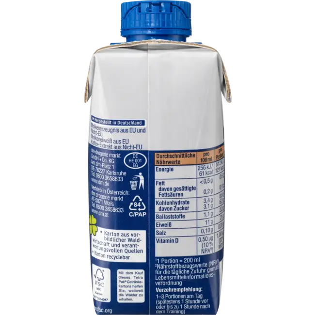 Sportness Eiwitdrank Ijskoffie Smaak, Klaar Om Te Drinken 200 ml