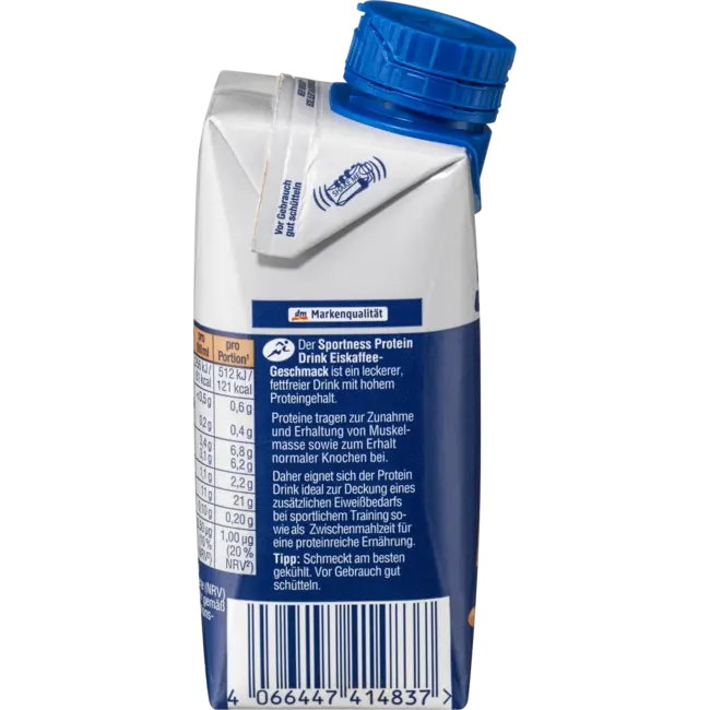 Sportness Eiwitdrank Ijskoffie Smaak, Klaar Om Te Drinken 200 ml