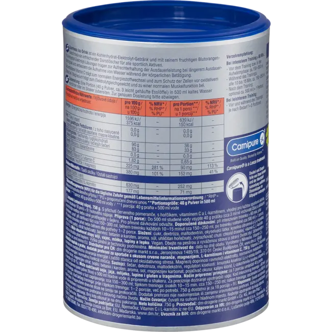 Sportness Isodrank Poeder, Bloedsinaasappelsmaak 750 g