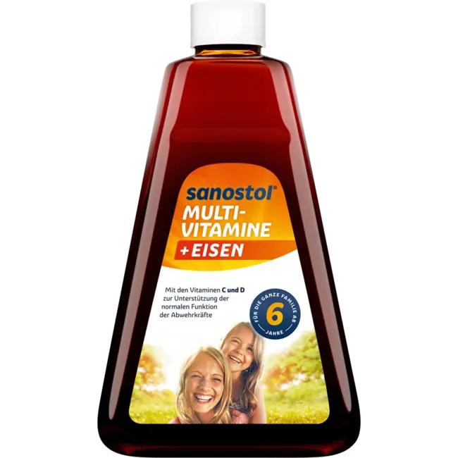 Sanostol Multi-vitamine Plus Eisen 460 ml