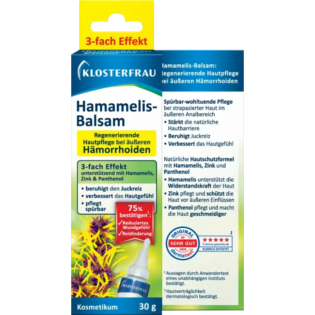 Klosterfrau Hamamelis-balsem 30 g