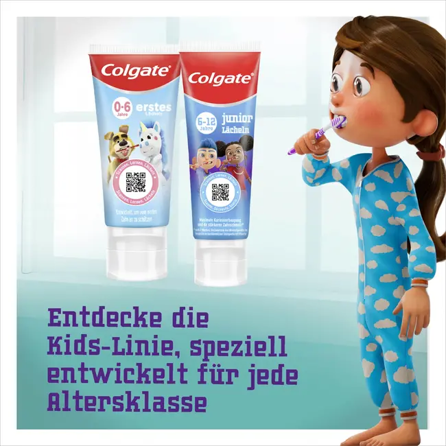 Colgate Tandpasta Kinderen, Junior Lachend 6 Tot 12 Jaar 75 ml
