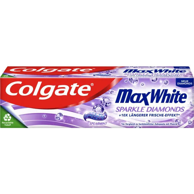 Colgate Zahnpasta Max Witte Sparkle Diamanten 75 ml