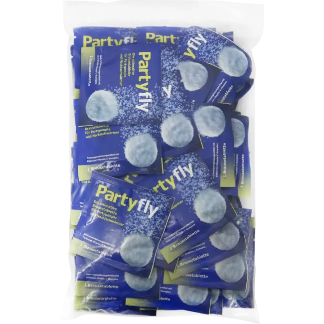 Partyfly  Elektrolyt Vitamine C Complex Bruistabletten 50 St. 325 g