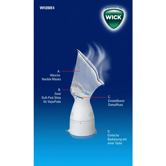 Wick Sinusinhalator WH200E4 1 St
